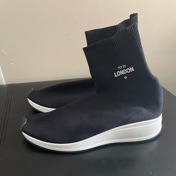 Joshua Sanders sock sneakers Size 7/Black - Picture 3 of 8